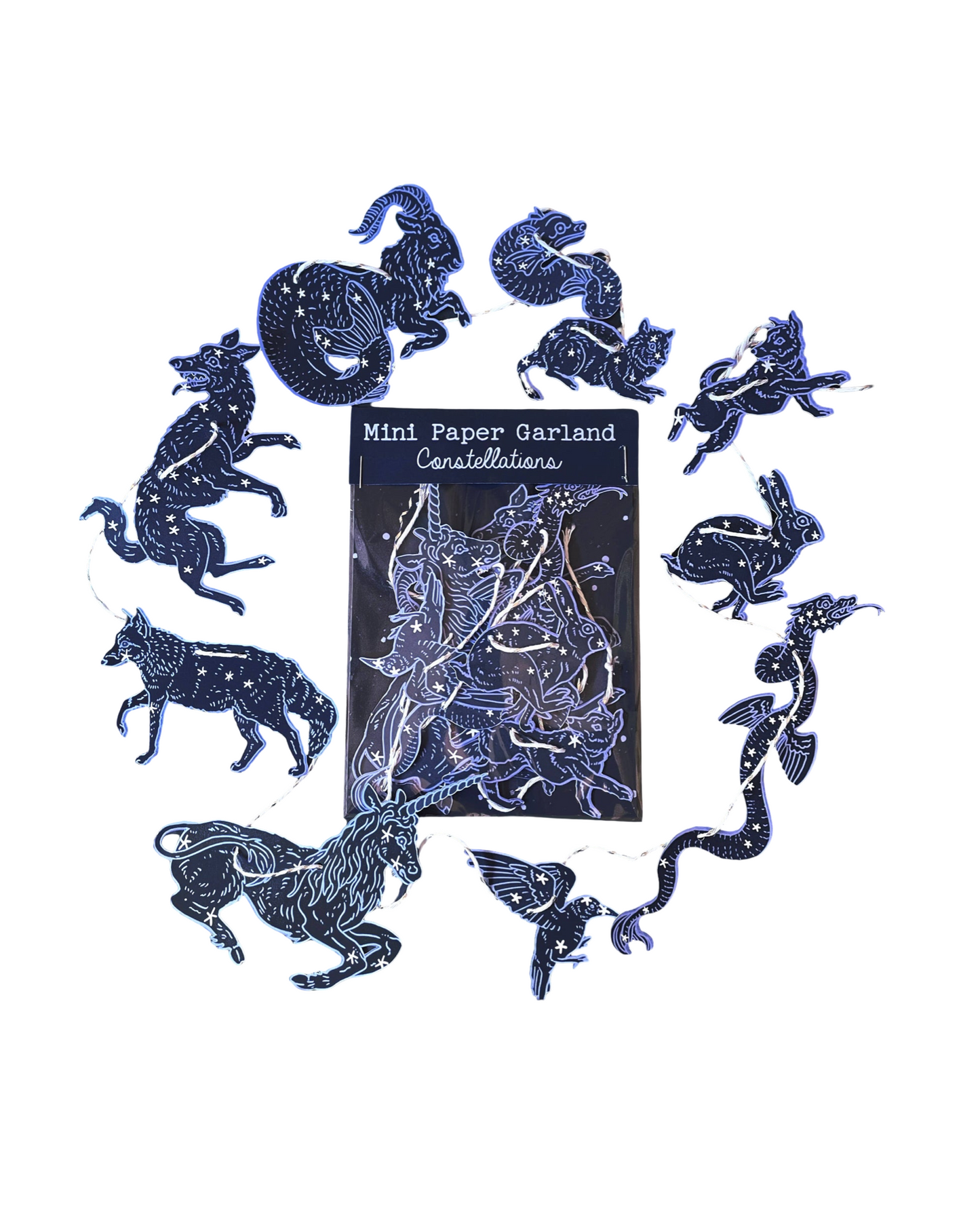 Constellations Mini Paper Garland