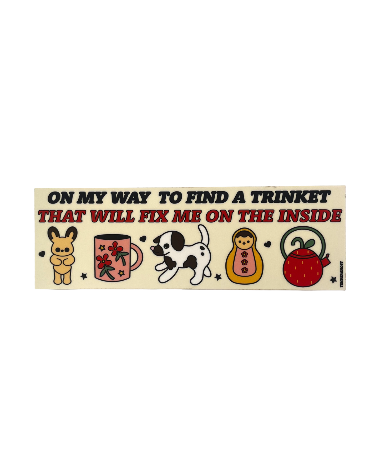 Tender Ghost Bumper Stickers