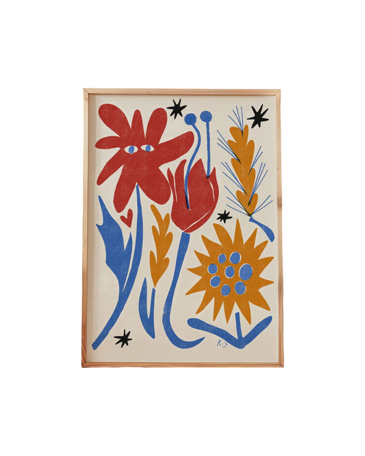 'Flower Bush' Print
