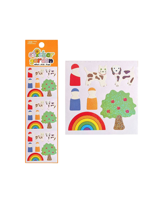 Wooden Toys Sticker Sheet