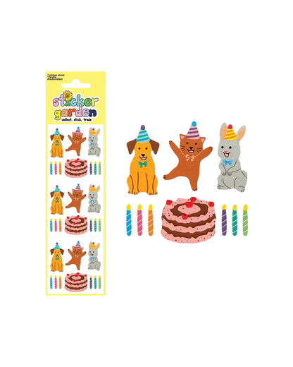 Birthday Pet Sticker Sheet