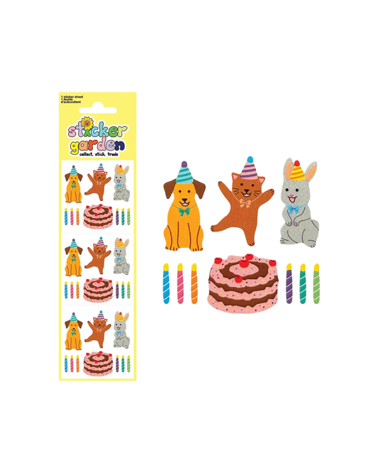 Birthday Pet Sticker Sheet