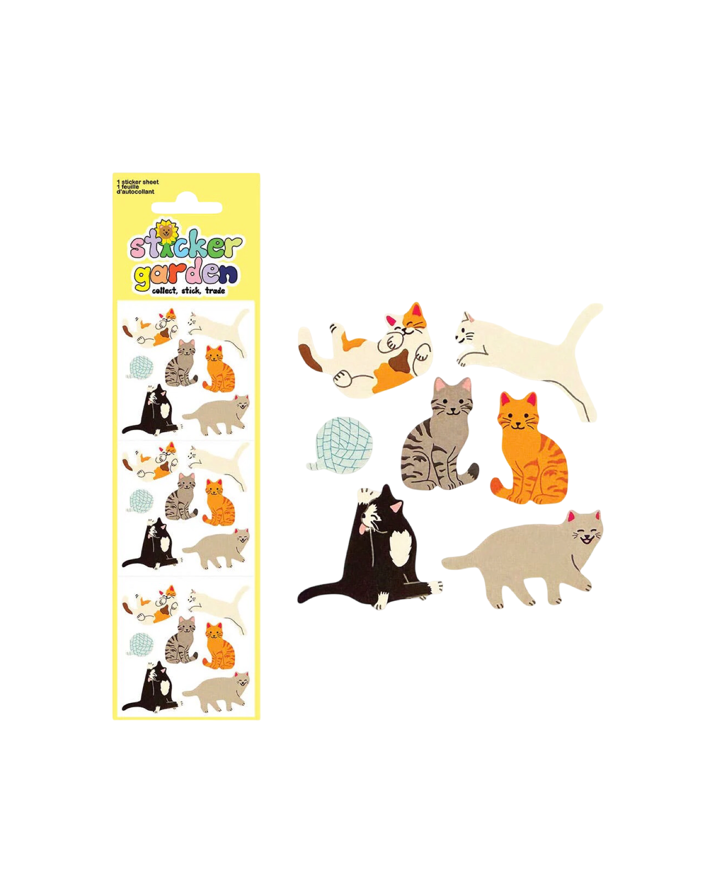 Classic Cat Sticker Sheet