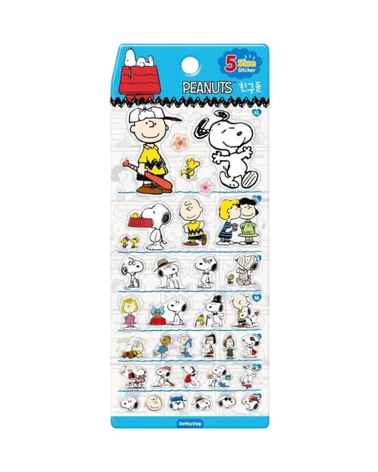 Snoopy & Friends Jelly Stickers