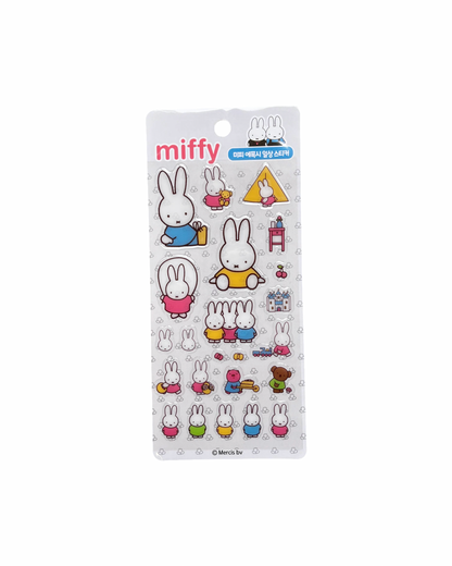 Puffy Miffy Sticker Sheet