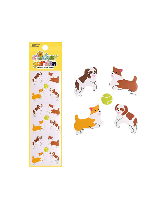 Fetch Dog Sticker Sheet