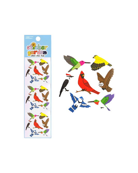Glossy Birds Sticker Sheet