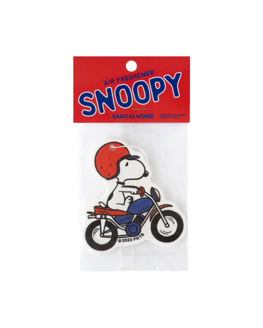 Snoopy Motorcycle Air Freshener