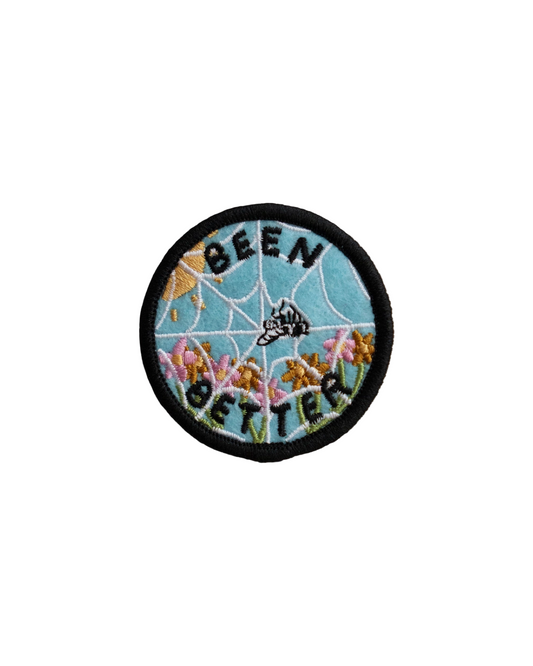 Been Better (Spiderweb) Felt Sticky Patch