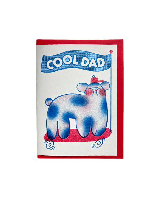 Cool Dad Riso Card