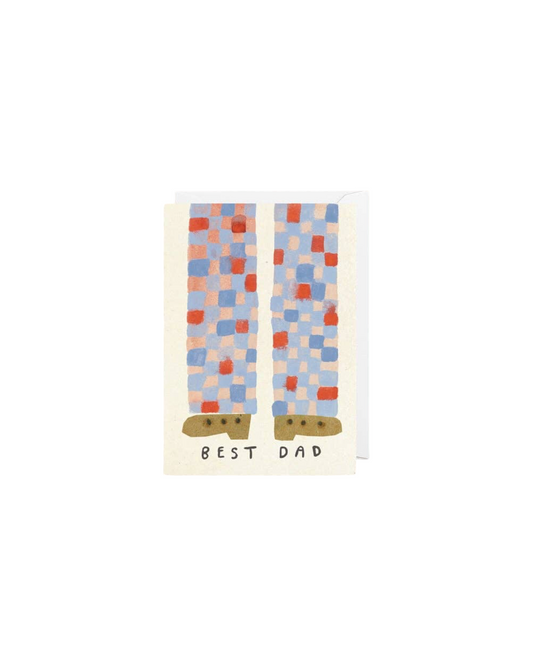 Best Dad Mini Father's Day Card