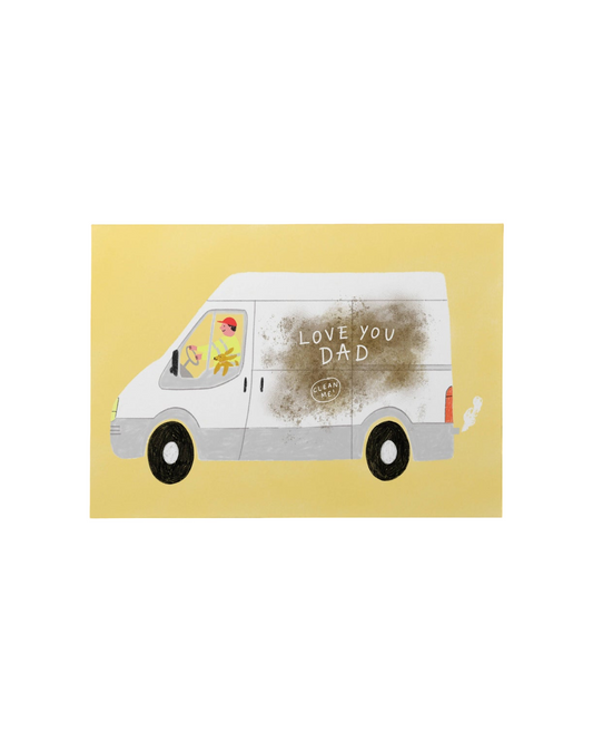 Van Driver Father's Day Card