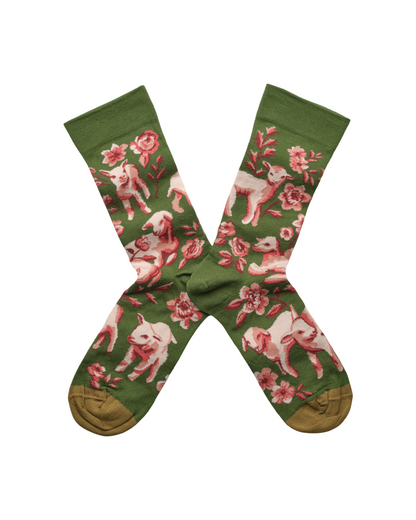 Cactus Lamb Socks