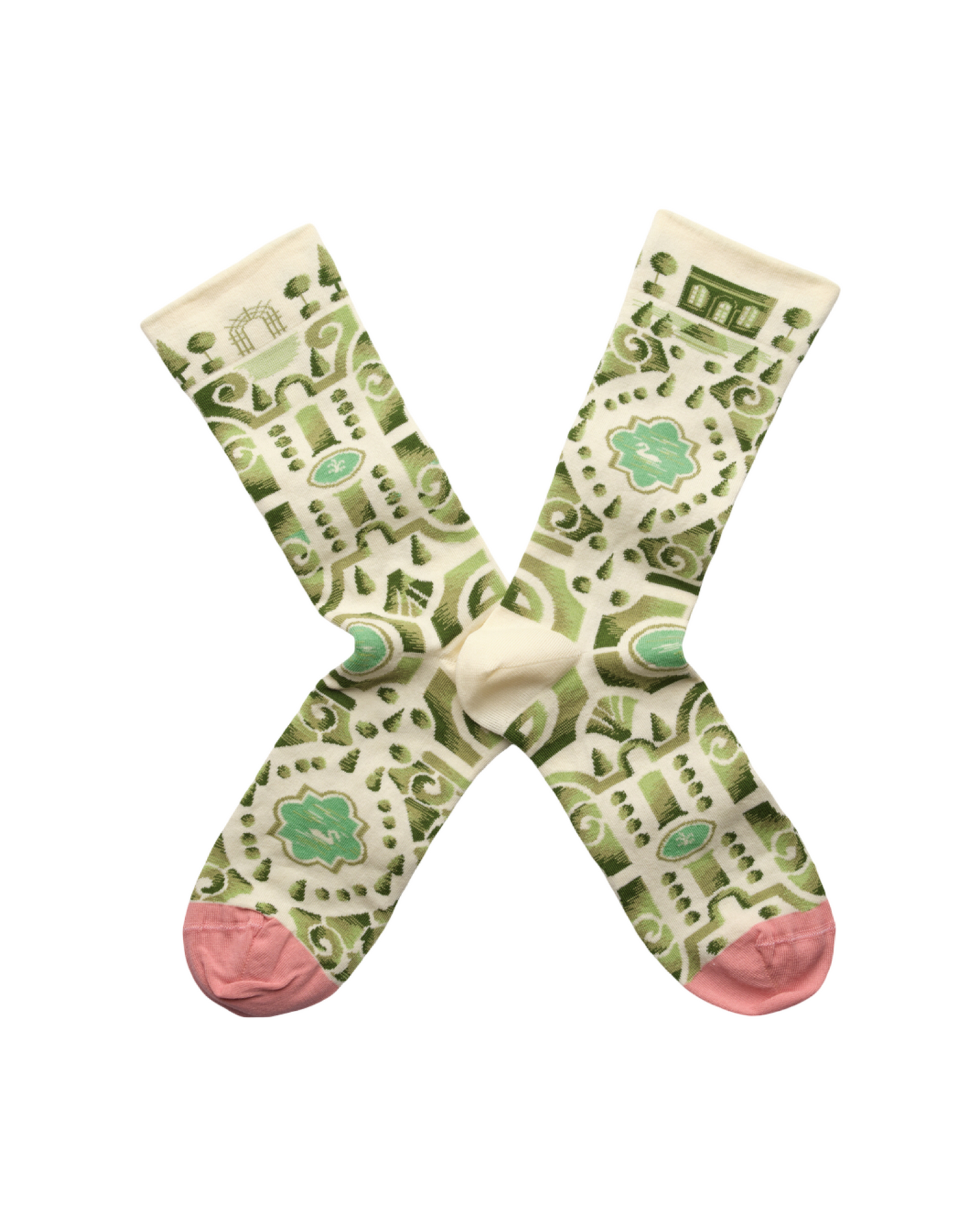 Ecru Gardens Socks