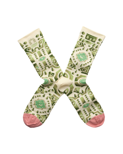Ecru Gardens Socks