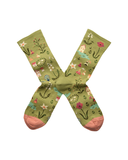 Moss Seedlings Socks