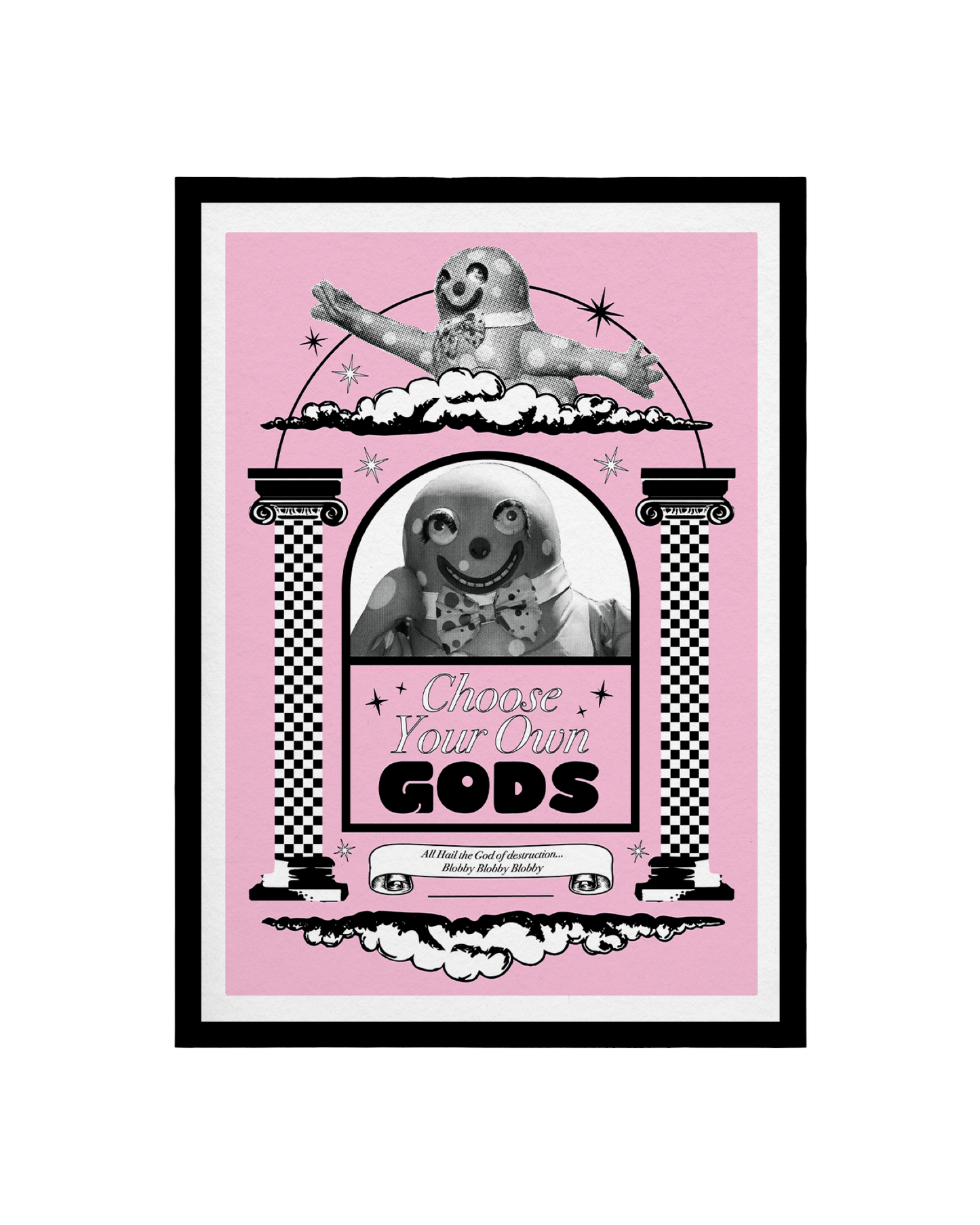 Choose Your Own Gods A3 Print