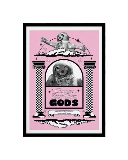Choose Your Own Gods A3 Print