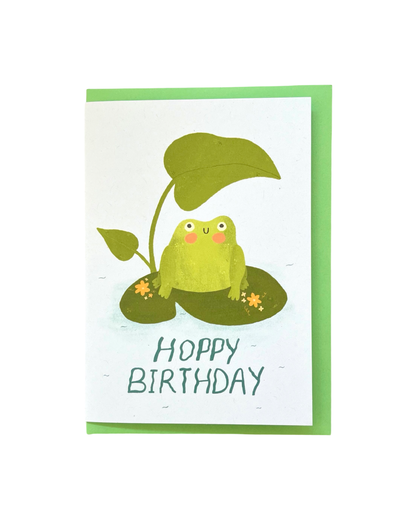 Hoppy Birthday Card