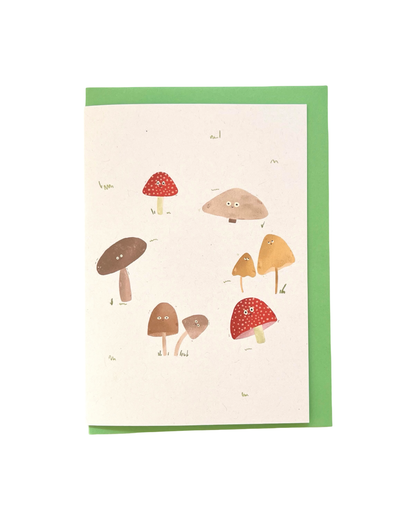 Mushroom Ring Card