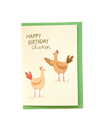Birthday Chickens Card