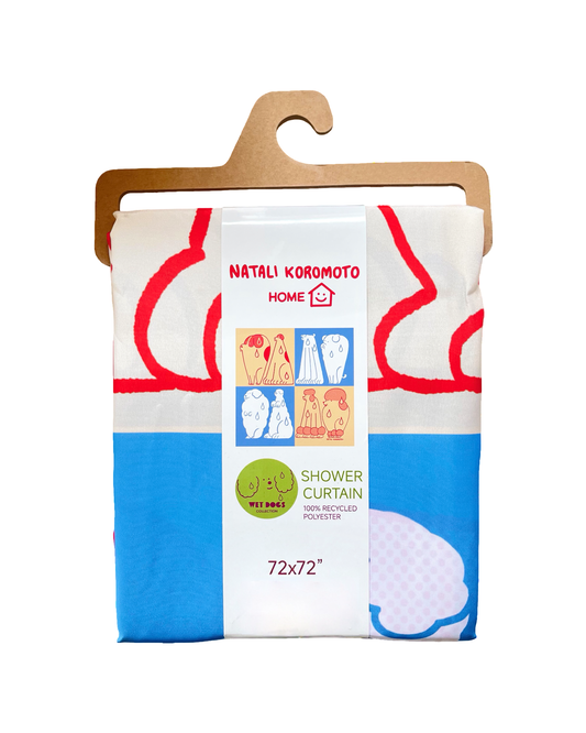 Wet Dogs Shower Curtain