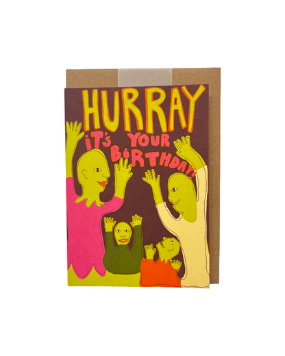 Birthday Hurray Card