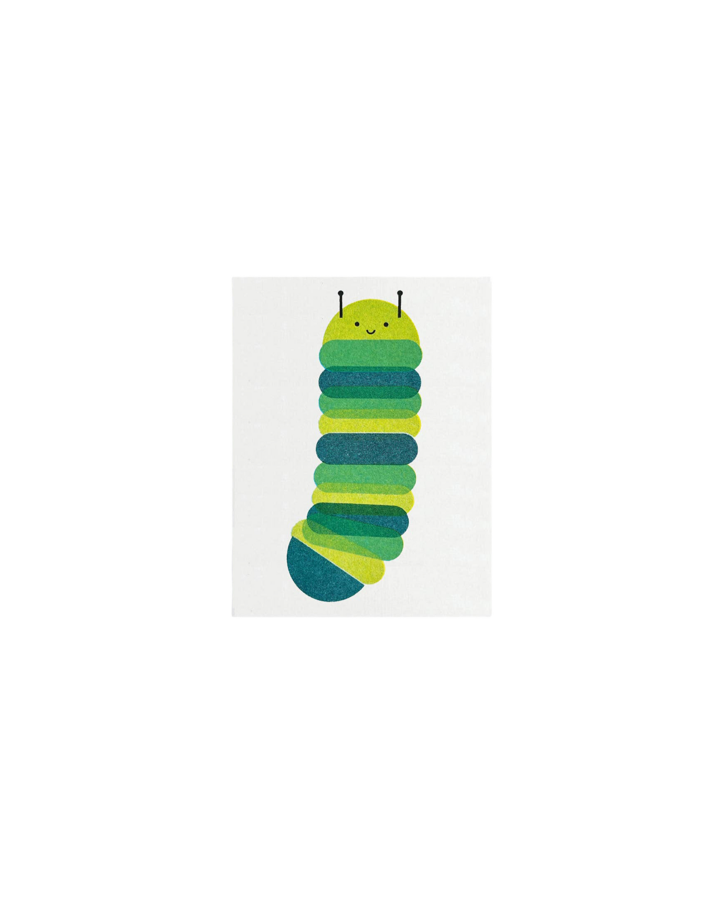 Caterpillar Riso Mini Card