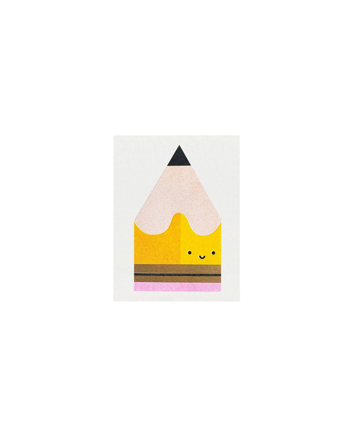 Yellow Pencil Mini Card