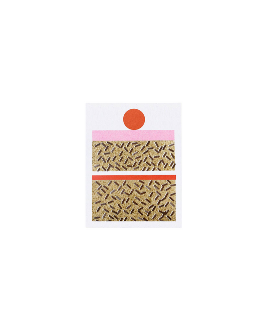 Cake Riso Mini Card