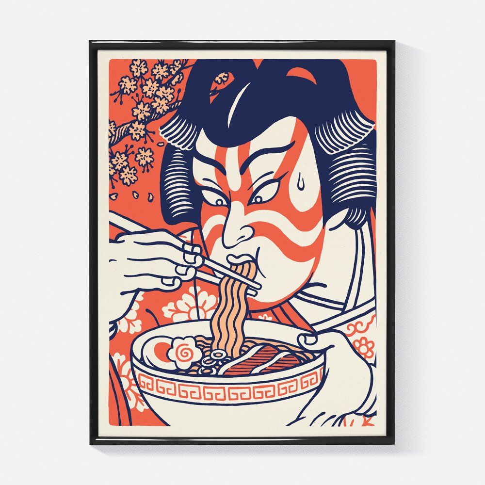 Kabuki Ramen A3 Print