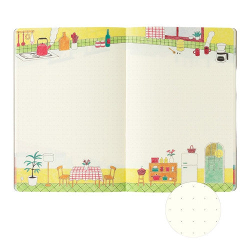 Midori Yuru Log Notebook : Daily Life