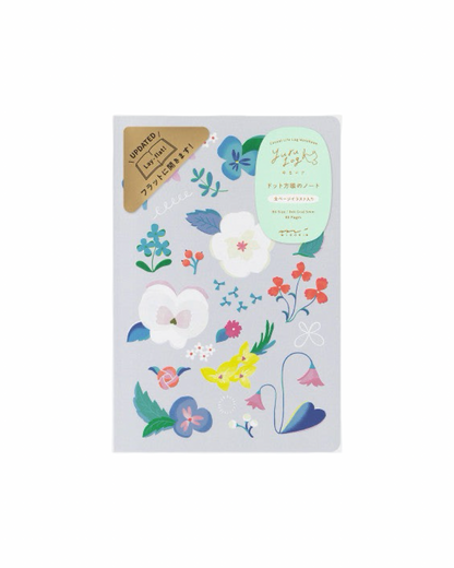 Midori Yuru Log Notebook : Floral