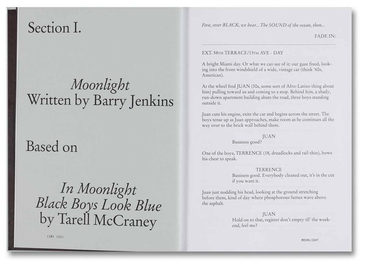 Moonlight Screenplay Books
