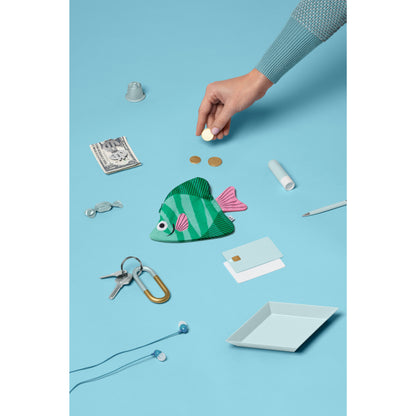 Green Moonyfish Purse