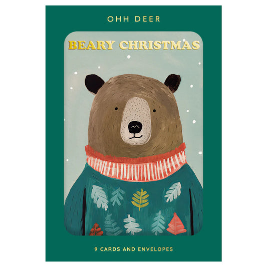 Festive Bears Box Christmas Cards