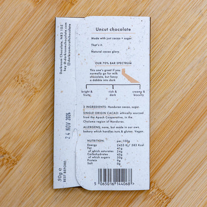 Darkroom 70% Honduras Chocolate