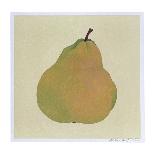 Pear Print #1