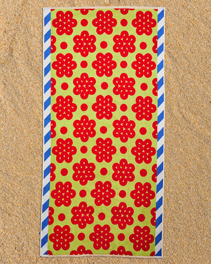 Raspberry Beach Towel