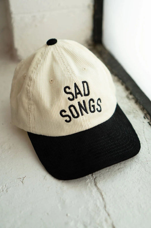 Sad Songs Two Tone Cord Dad Hat