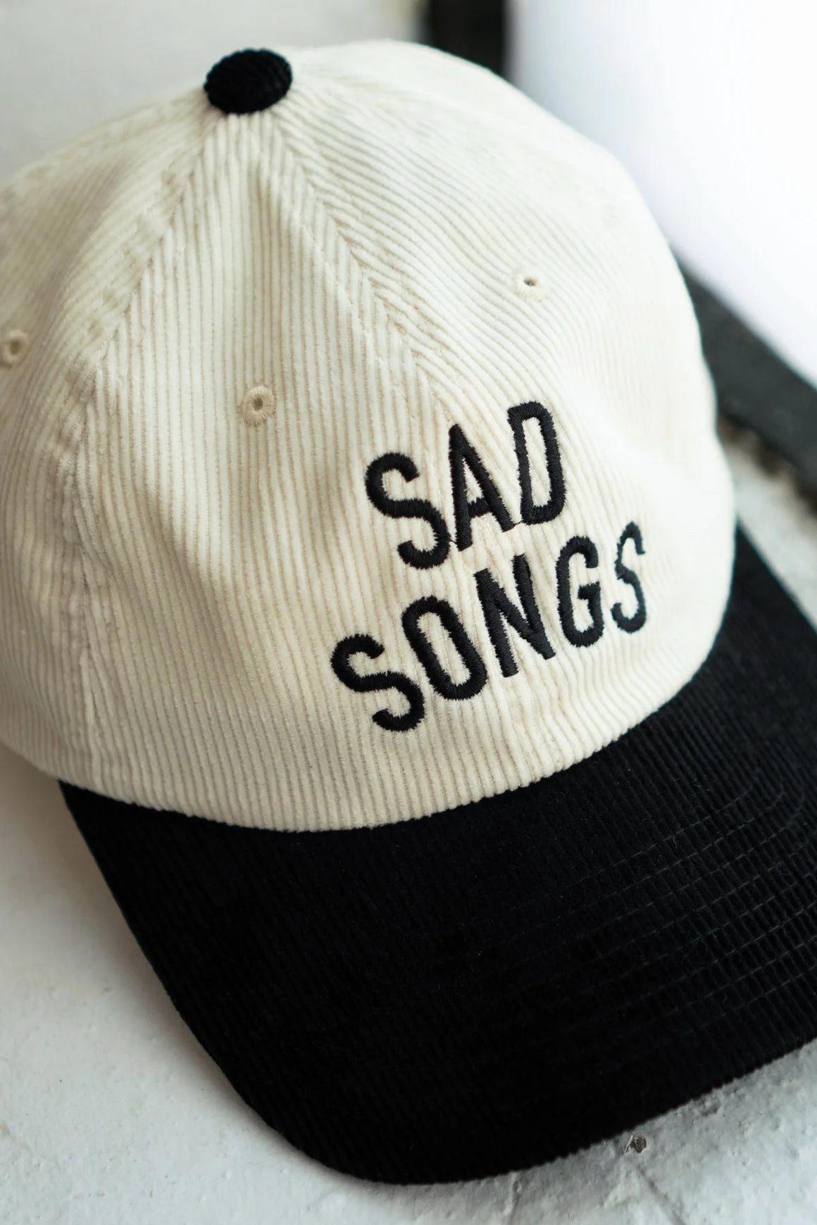 Sad Songs Two Tone Cord Dad Hat