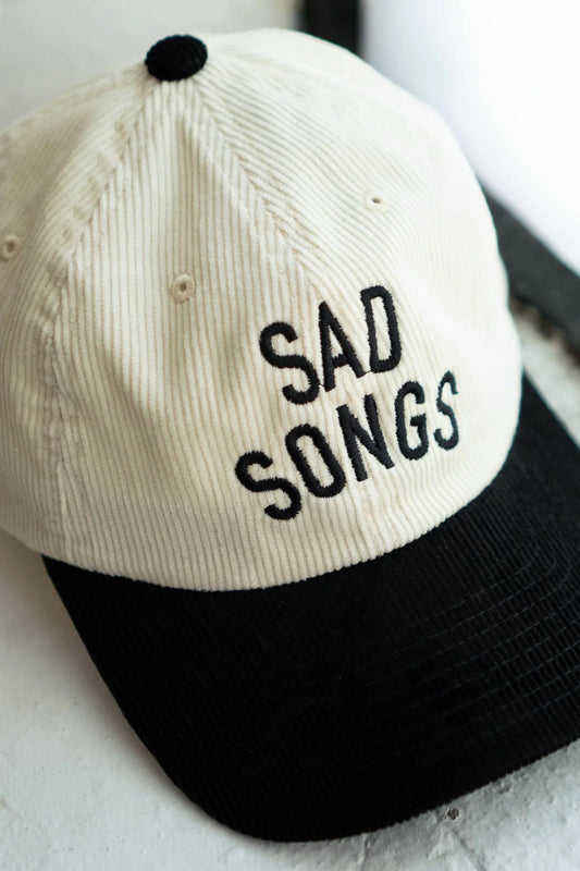 Sad Songs Two Tone Cord Dad Hat