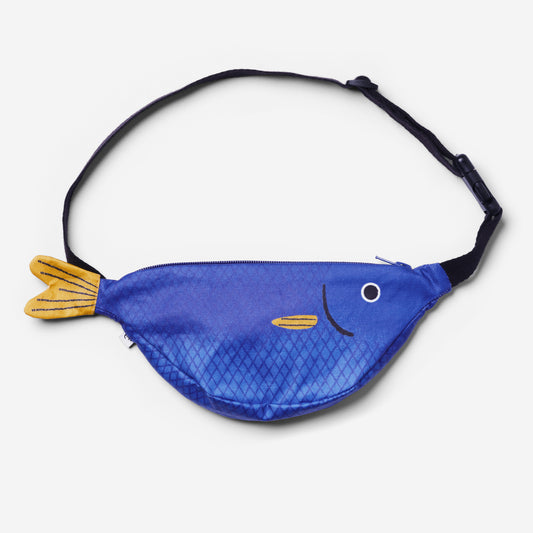 Blue Saithe Fanny Pack