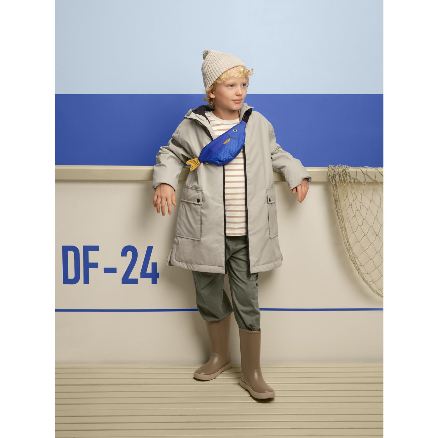 Blue Saithe Fanny Pack