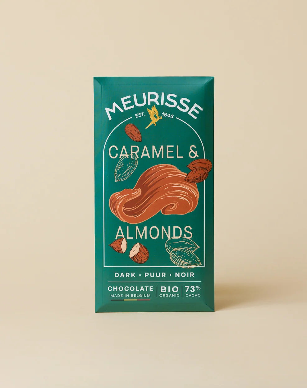 Dark Chocolate with Caramel & Almonds