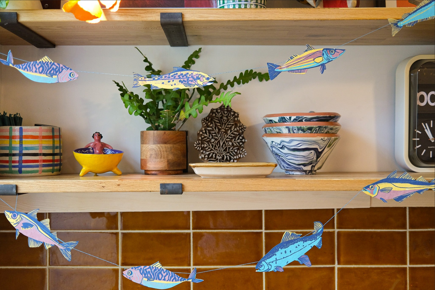 Fishes Sewn Garland