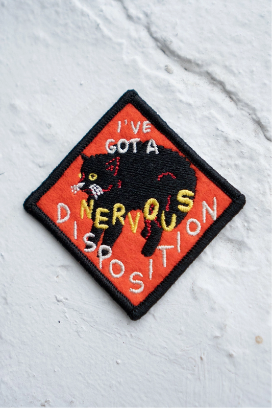 Nervous Disposition Felt Sticky Patch