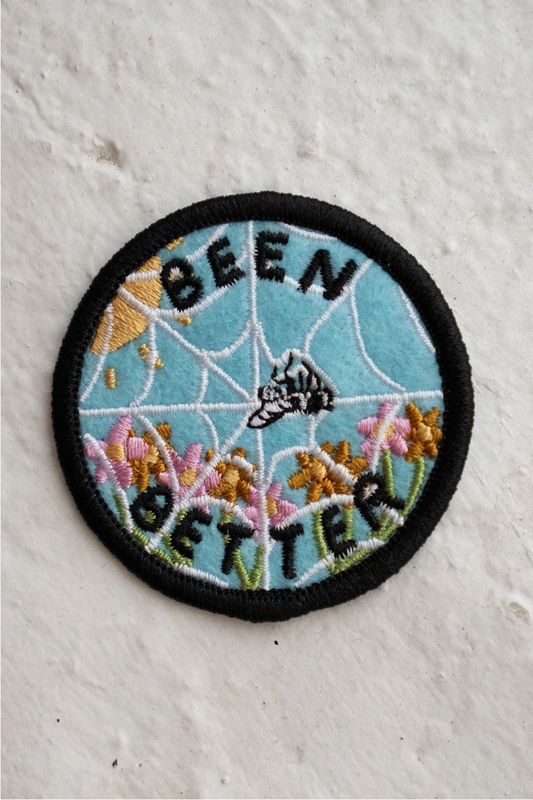 Been Better (Spiderweb) Felt Sticky Patch