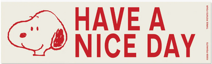 Peanuts lil' Bumper Stickers
