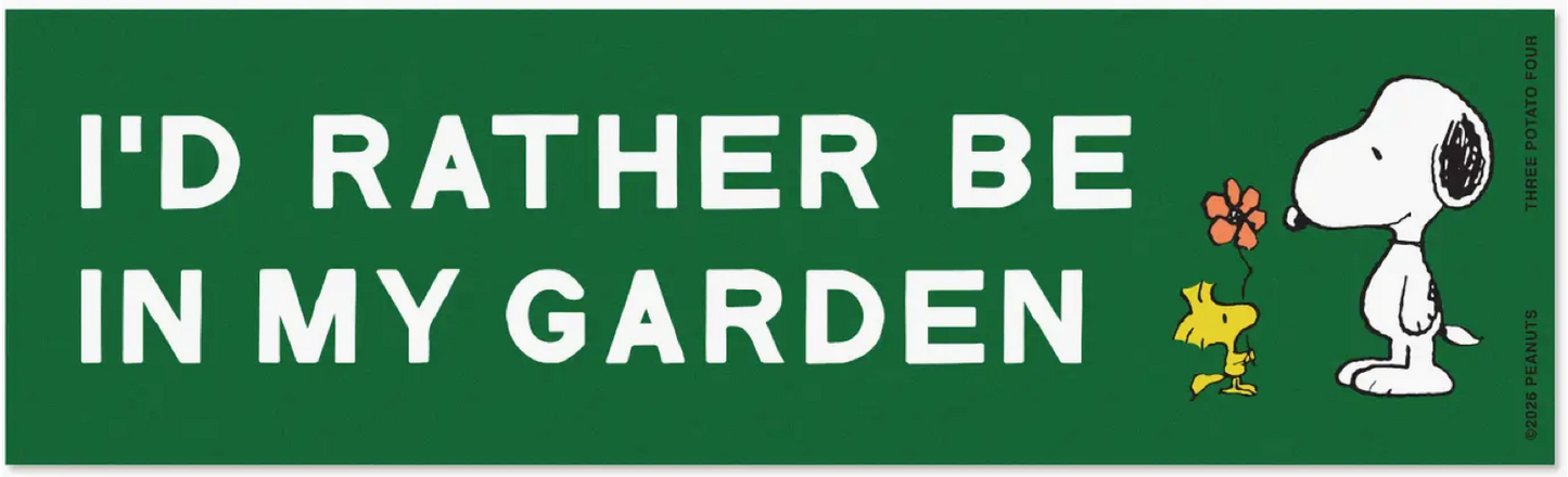 Peanuts lil' Bumper Stickers